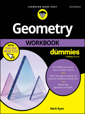 cover image of Geometry Workbook For Dummies